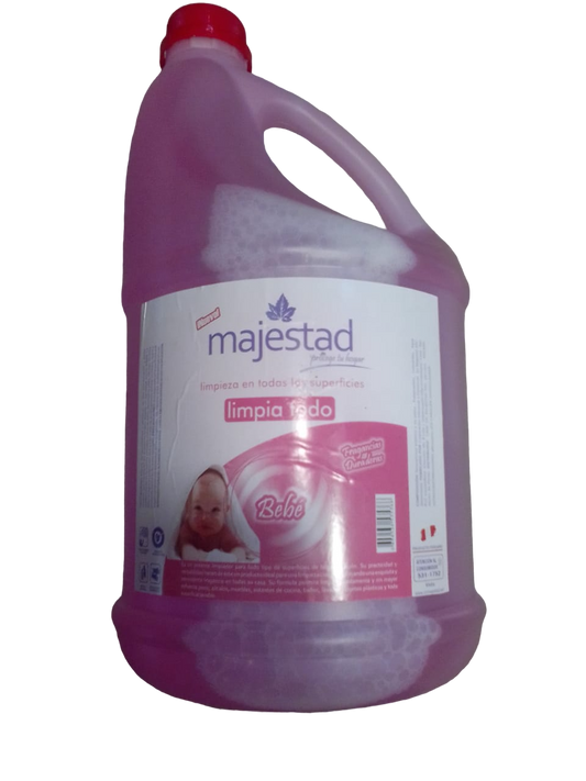 LIMPIA TODO 1 GALON TALCO BEBE "MAJESTAD"