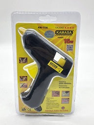 PISTOLA SILICONA EN BARRA 15W KAMASA