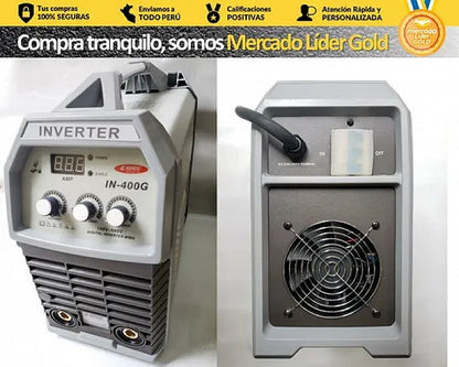 MAQUINA SOLDAR INVERSORA MULTIFASE 250A-400A TRIFASICA 380V  MONOFASICA 240V