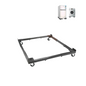 RACK LAVADORA METAL GRADUABLE 150 KG NACIONAL 50 - 80 CM. LATERALES