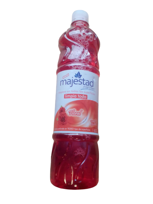 LIMPIA TODO  FLORAL 900 ML "MAJESTAD"