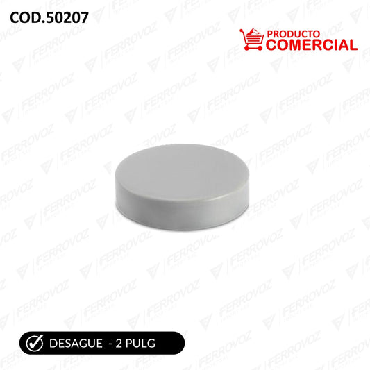 TAPON DESAGUE 2" COMERCIAL