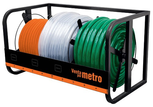 RACK PARA MANGUERA Y TUBO FLEXIBLE "TRUPER"