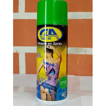 PINTURA SPRAY VERDE HOJA "COMERCIAL"