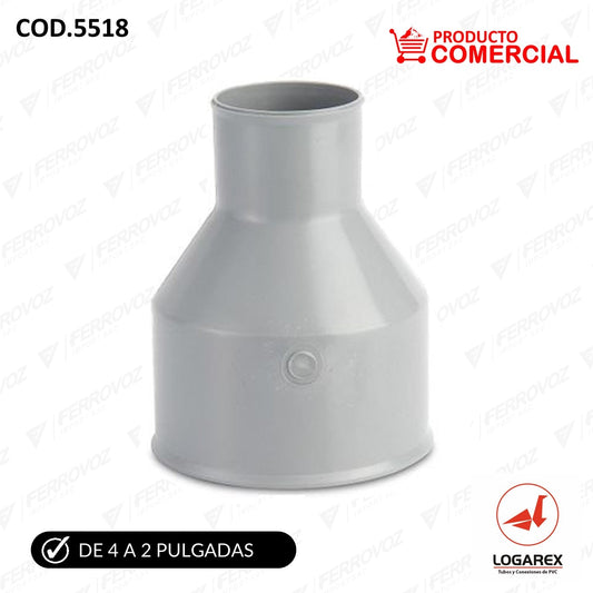 REDUCCION DESAGUE 4" A 3""COMERCIAL"
