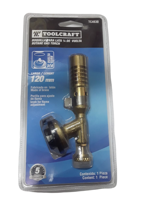 BOQUILLA LATA 1/4" VUELTA TOOLCRAFT