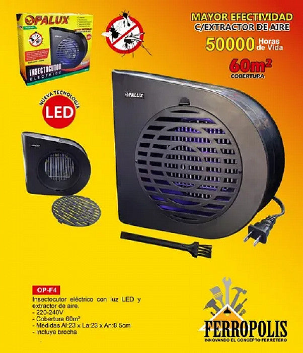 INSECTOCUTOR LED UV C/EXTRACTOR