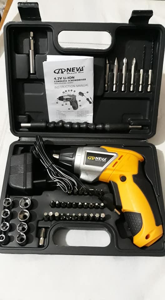 TALADRO INALAMBRICO  4.2v TECNOLOGIA BRASILERA  220V