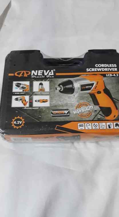 TALADRO INALAMBRICO  4.2v TECNOLOGIA BRASILERA  220V