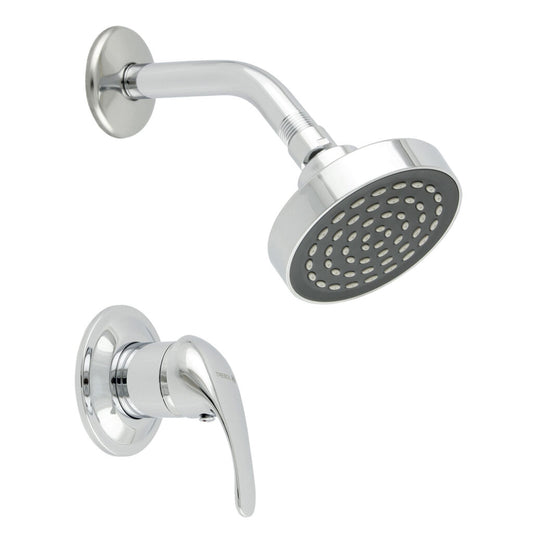 MEZCLADORA DUCHA MONOCOMANDO SIRENE "TREBOL"