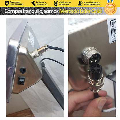 BALANZA MESA C/TORRE 300KG