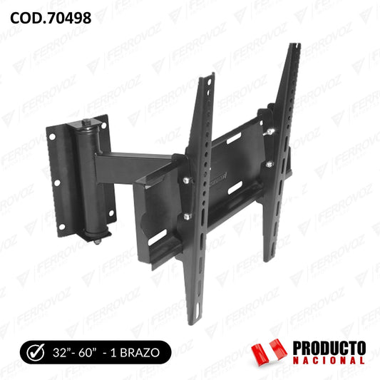 RACK TV 32" A 65" "NACIONAL" ( UN BRAZO )