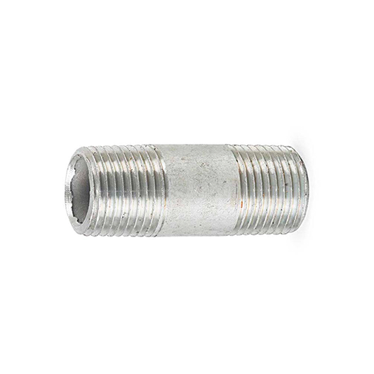NIPLE GALVANIZADO 1/2" X 2"