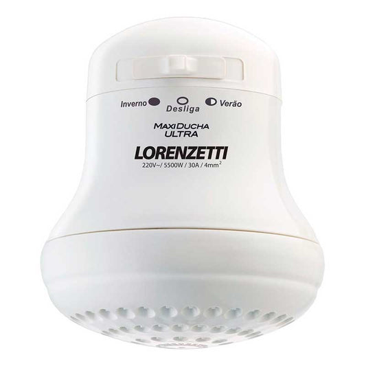 DUCHA ELECTRICA  MAXI DUCHA 3T 5500W "LORENZETTI"