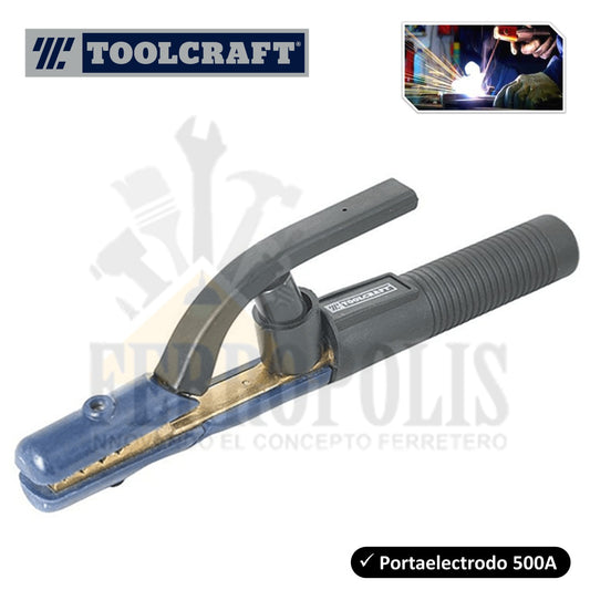 PORTA ELECTRODO 500 A "TOOLCRAFT"