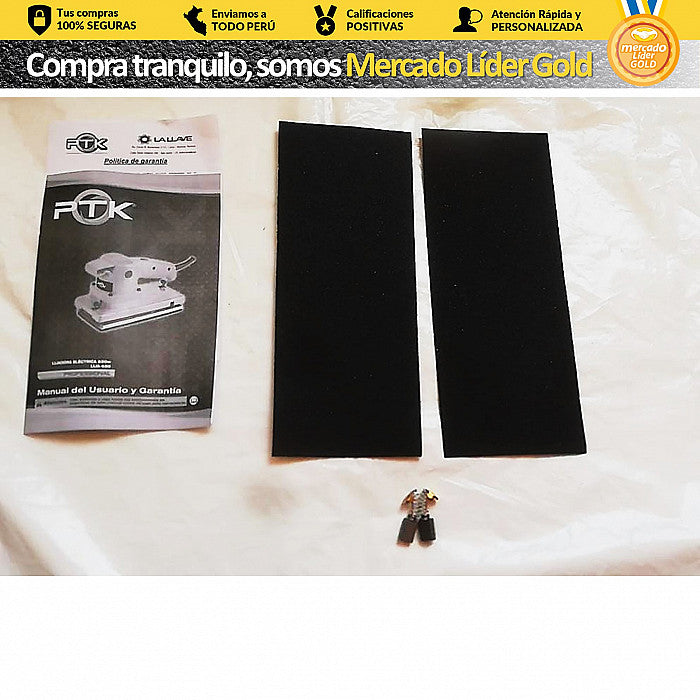 LIJADORA ORBITAL 650W "PTK"