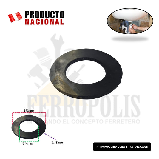 EMPAQUETADURA  1 1/2" DESAGUE