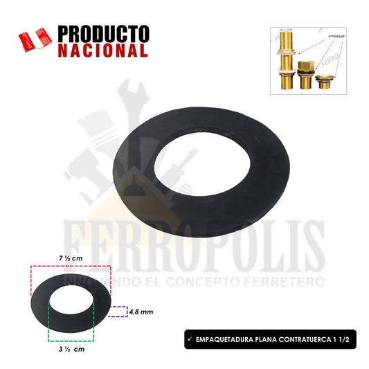 EMPAQUETADURA PLANA CONTRATUERCA 1 1/2