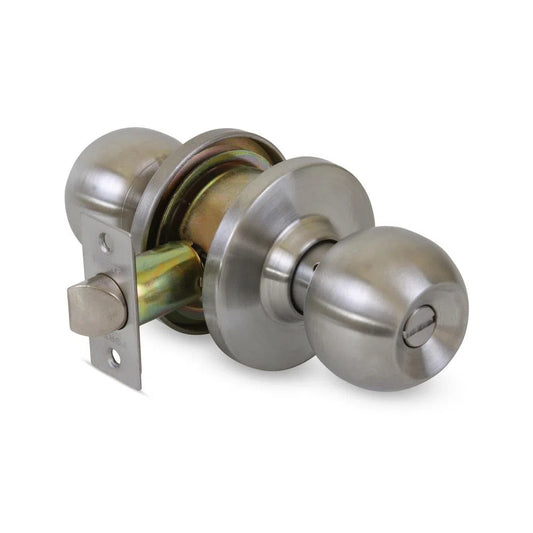 CHAPA BOLA PLATEADA PERILLA PESADA  "EUROLOCKS"