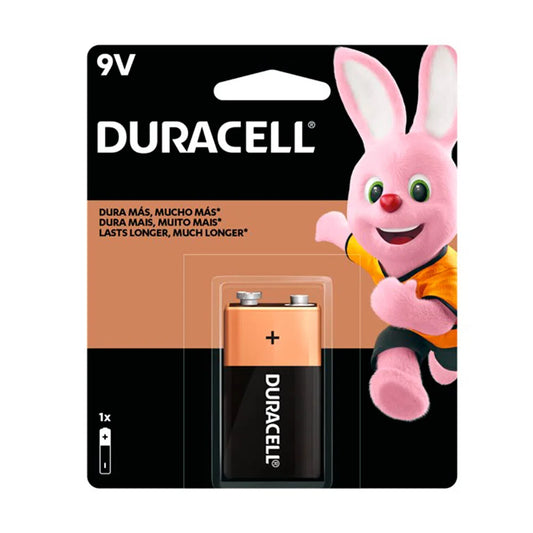 BATERIA ALCALINA 9V "DURACELL"