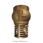 LLAVE CHECK PIE BRONCE 3/4"  REJILLA "CIMVAL"