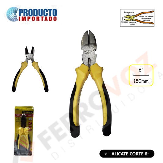 ALICATE  CORTE COMERCIAL 6"