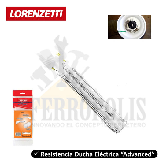 RESISTENCIA DUCHA ADVANCED NACIONAL "LORENZETTI"