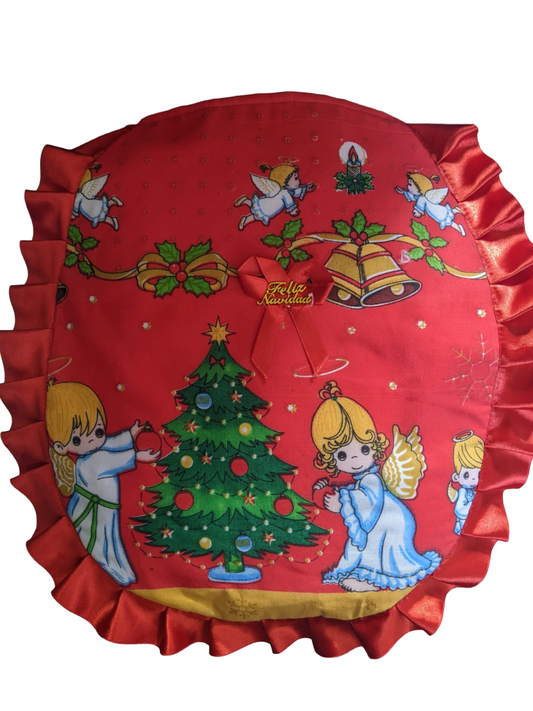 COBERTO TAPA INODORO NAVIDEÑO ARBOL