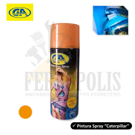 PINTURA SPRAY CATERPILLAR