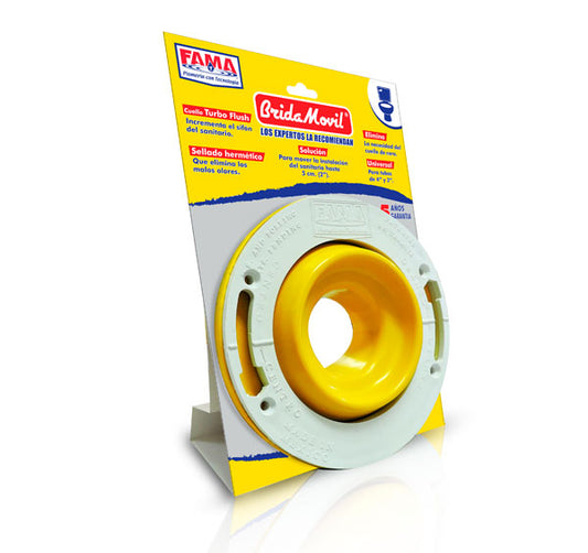 BRIDA FLEXIBLE CORTA 4" "FAMA"