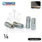TARUGO METAL HILTI 1/4" (GR ≈ 12PCS APROX)