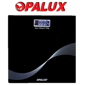 BALANZA DIGITAL PERSONAL NEGRO "OPALUX"