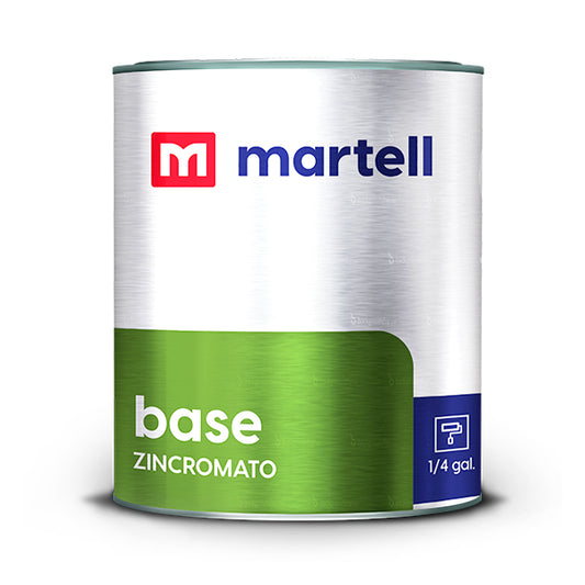 PINTURA BASE ZINCROMATO ( 1/4 ) ANTICORROSIVO