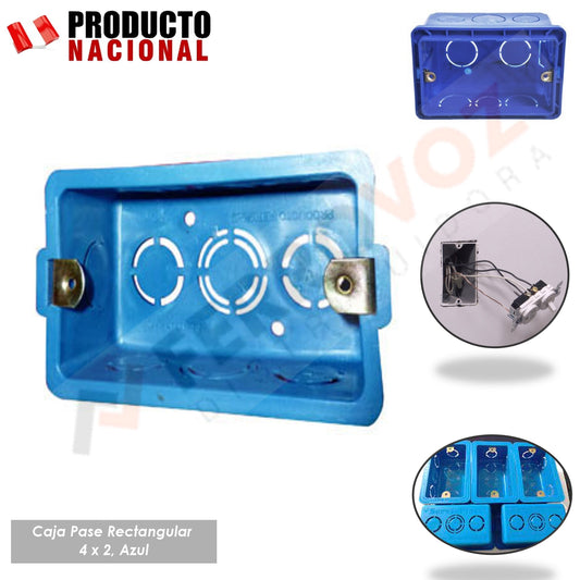 CAJA ELECTRICA RECTANGULAR PESADA