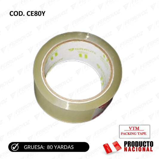 CINTA EMBALAJE 80Y "IMPORTADA"