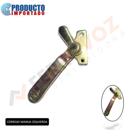 CERROJO MANIJA VENTANA IZQUIERDA NO INC. TORNILLOS