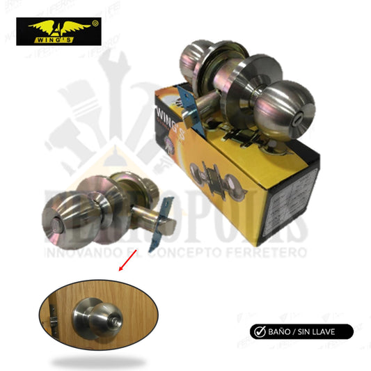 CHAPA BOLA BAÑO SEMIPESADA "WINGS"