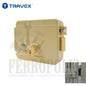 CHAPA ELECTRICA #1000E BOTON "TRAVEX"