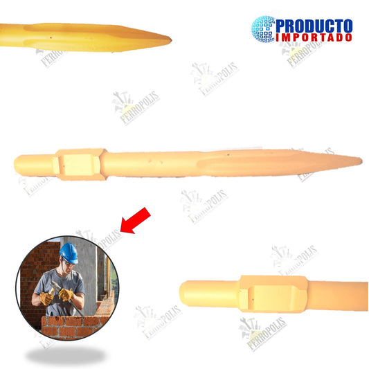 CINCEL HEXAGONAL PUNTA P/MARTILLO DH65/85