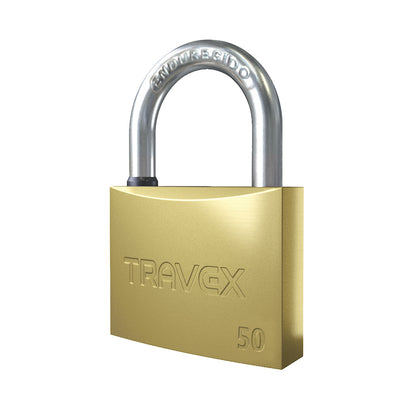 CANDADO BRONCE 50 mm. 300 g. "TRAVEX"