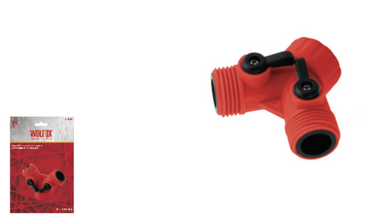 ADAPTADOR "Y" ABS 3/4" "WOLFOX"  19mm