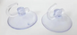 CHUPON D/ VIDRIO GANCHO 5 cm GRANDE (2 PCS)