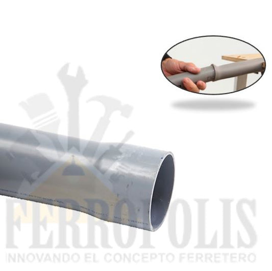 TUBO LUZ PVC 5/8" x 3MTS "COMERCIAL"