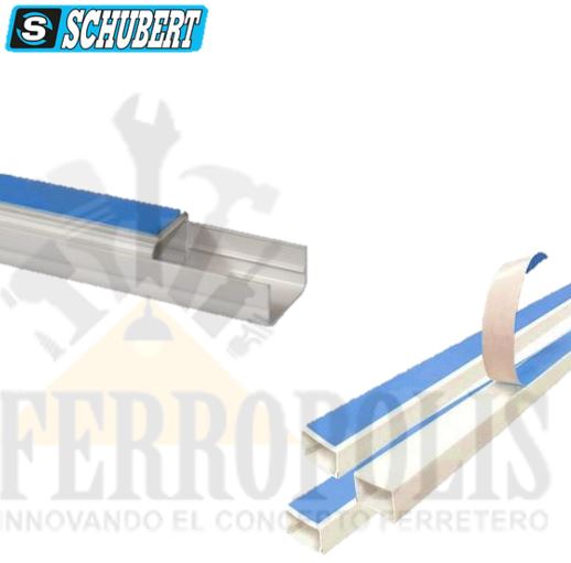 CANALETA PVC 10 X 10 C/PEGAMENTO