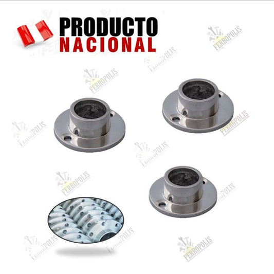 BRIDA PLANA ALUMINIO 5/8" (X UNIDAD)