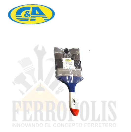 BROCHA MADERA 4" ALTA DENSIDAD