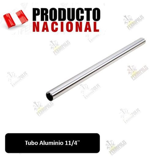 TUBO ALUMINIO  1 1/4" X 1.5MM (XMETRO)