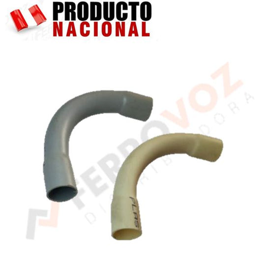 CURVA DE LUZ 5/8" "PLASTICA"