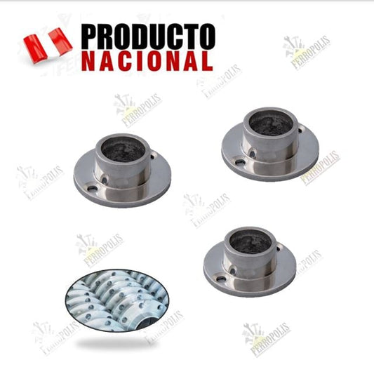 BRIDA PLANA ALUMINIO 3/4" (X UNIDAD)