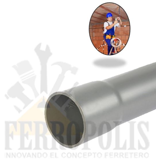 TUBO LUZ PVC 1" COMERCIAL